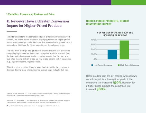 How Online Reviews Influence Sales - Page 7